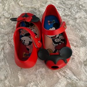 Mini Melissa toddler shoes